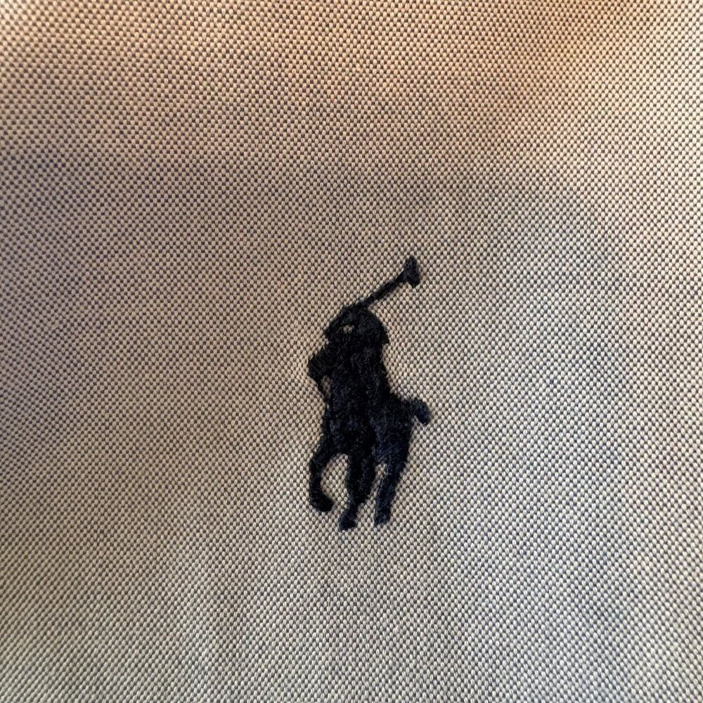 Ralph Lauren Yarmouth Dress Shirt Men’s 17.5 Light Blue Classic Fit Button Down - Picture 5 of 5